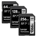 Lexar Pro 1066x SDXC U3 (V30) UHS-I R160 Minnekort R160/W70