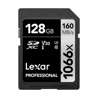 Lexar Pro 1066x SDXC U3 (V30) UHS-I R160/W120 128 GB