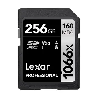Lexar Pro 1066x SDXC U3 (V30) UHS-I R160/W120 256 GB