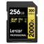 Lexar Pro 2000X SDXC UHS-II U3 256GB (V90) R300/W260 