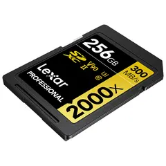 Lexar Pro 2000X SDXC UHS-II U3 256GB (V90) R300/W260