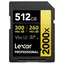 Lexar Pro 2000X SDXC UHS-II U3 512GB (V90) R300/W260 