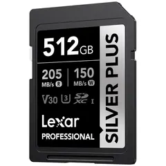 Lexar Pro Silver 1066X SDXC UHS-I 512GB 512GB. R205/W150. U3 (V30)