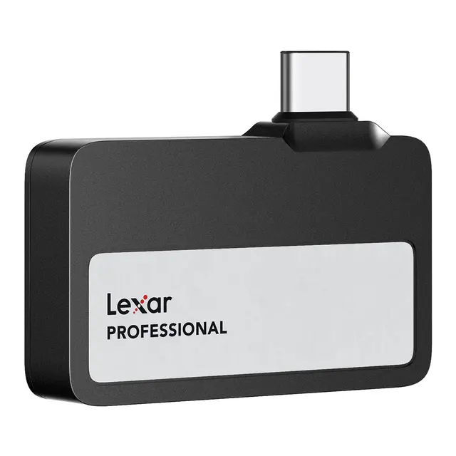 Lexar Professional Go SL400X SSD 2TB 2TB. USB3.2 Gen2. Opp til R1050/W1000 
