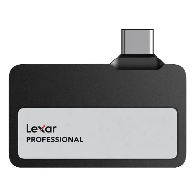 Lexar Professional Go SL400X SSD 2TB 2TB. USB3.2 Gen2. Opp til R1050/W1000 