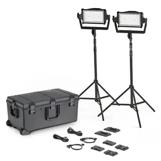 Litepanels Astra IP Half Traveler Duo GM&amp;VM Kit