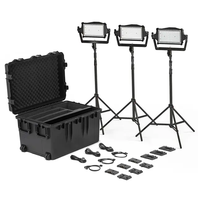 Litepanels Astra IP Half Traveler Trio GM&VM Kit 