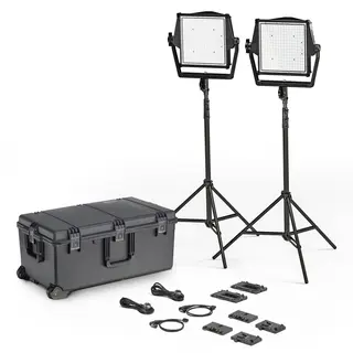 Litepanels Astra IP 1x1 Traveler Duo GM&amp;VM Kit