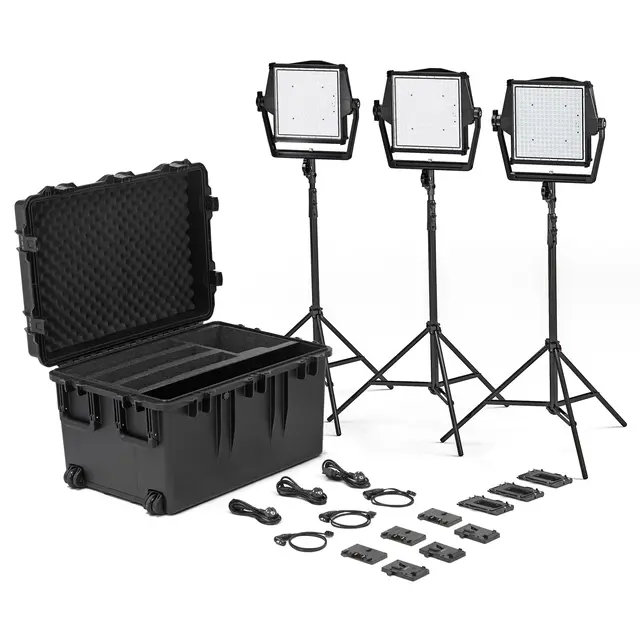 Litepanels Astra IP 1x1 Traveler Trio GM&VM Kit 