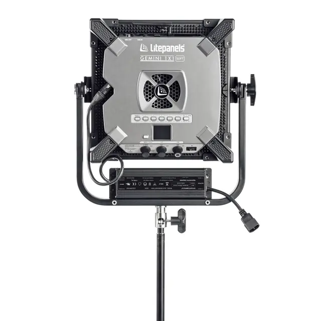 Litepanels Gemini 1x1 Soft RGBWW LED Panel Standard Yoke 