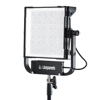 Litepanels Gemini 1x1 Hard RGBWW LED Panel Pole-Operated Yoke