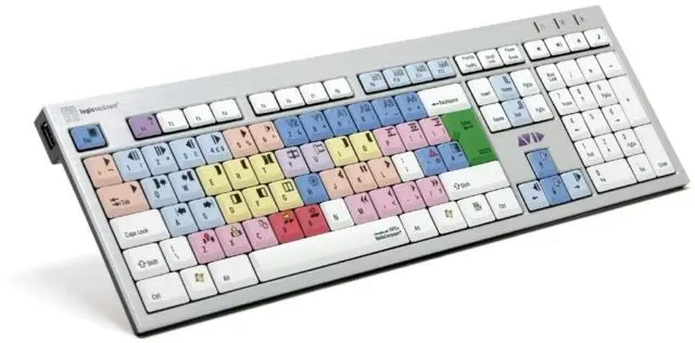 Logickeyboard Avid Media Composer PC PC Silver USB 