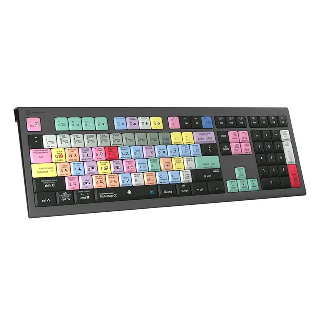 Logickeyboard PhotoShop CC MAC ASTRA 2 Mac Backlit UK 