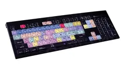 Logickeyboard PremierePro CC Astra2 PC PC Bakbelyst ASTRA-2 Tastatur