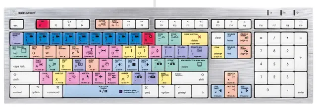 Logickeyboard Adobe Premiere Pro CC Mac Adobe Premiere Pro CC ALBA Mac Pro UK 