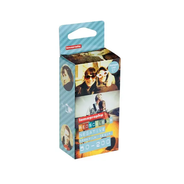 Lomography Redscale XR 50-200/135/3 pack 3 roll pack 