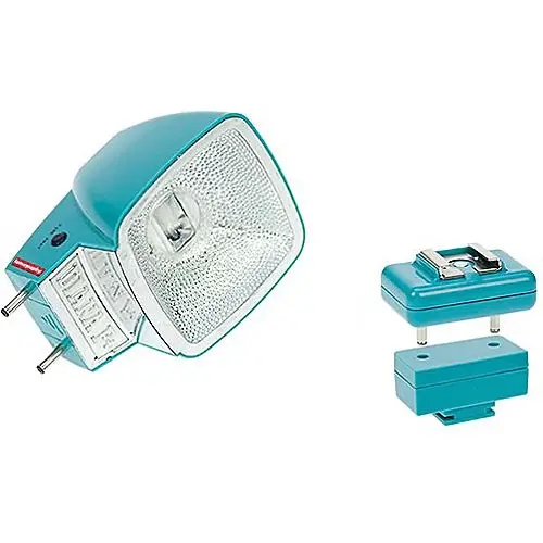 Lomography Diana F+ camera/flash Teal/Black 
