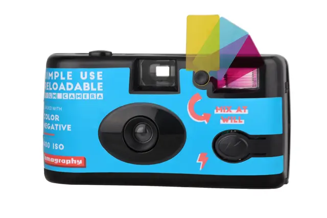 Lomography Simple use colorcamera 400/36 Filmen i kameraet er utgått 