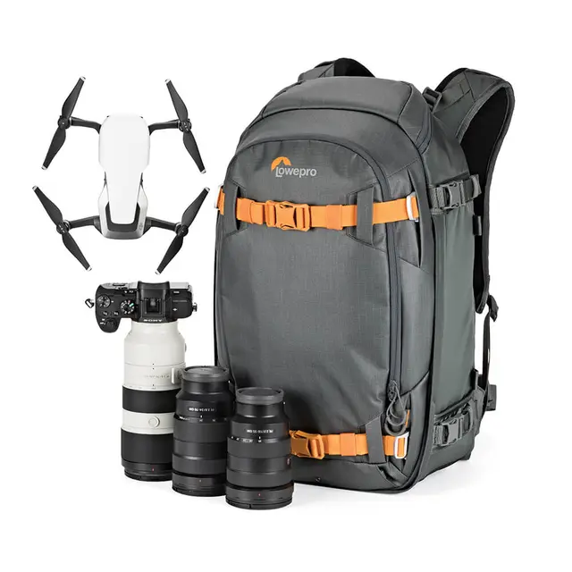Lowepro Whistler BP 350 AW II GL Grå Fotoryggsekk 27x22x51 cm 