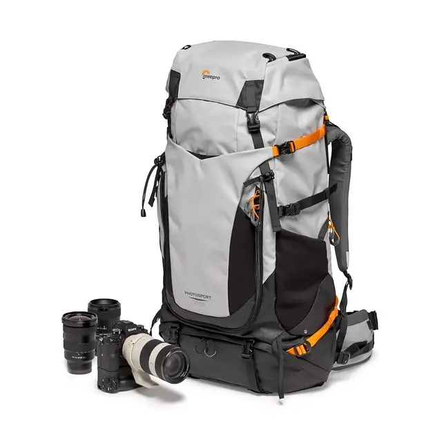 Lowepro PhotoSport Pro 70L AW III M-L Stor tursekk Medium/Large Grå 
