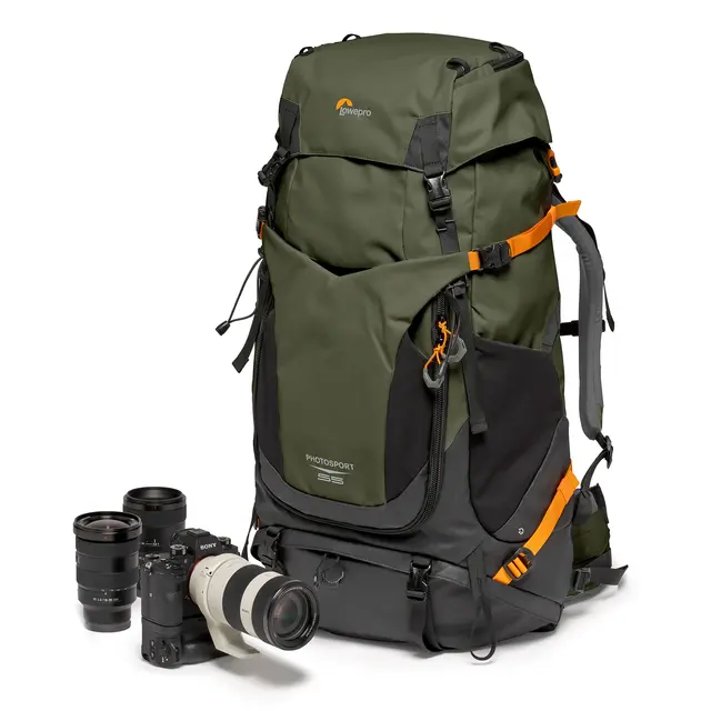 Lowepro PhotoSport PRO 55L AW IV S-M Tursekk med kamerainsert. Medium rygg 