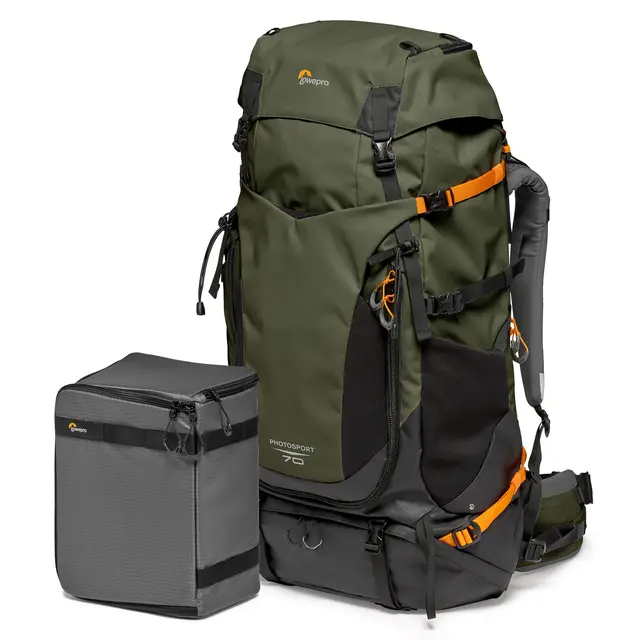Lowepro PhotoSport PRO 70L AW IV S-M Tursekk med kamerainsert. Medium rygg 