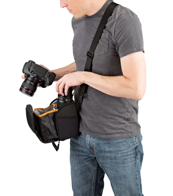 Lowepro ProTactic Lens Exchange 100 AW Objektivveske med doble lommer 