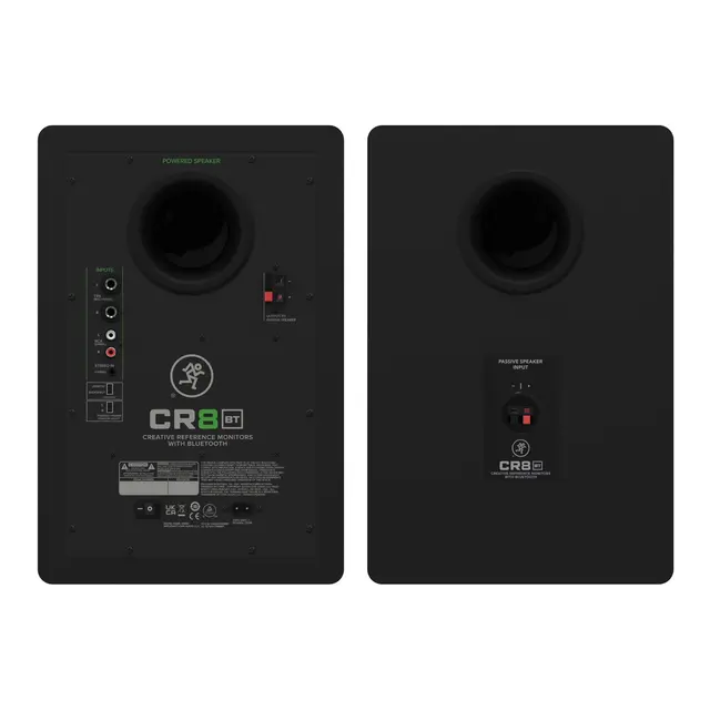 Mackie CR8BT 8" Powered Studio Monitors w/ Tone Control and Bluetooth 