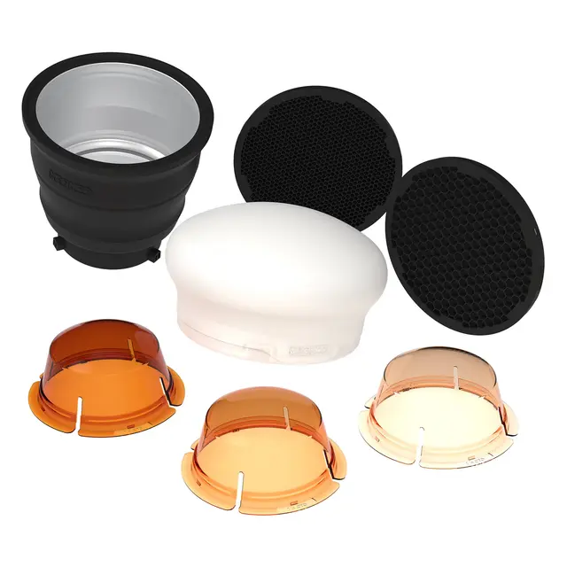 MagMod XL Professional Strobe Kit Magnetfestet XL Reflektor, Sphere, Grid 