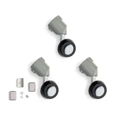Manfrotto 018 Caster Set 3stk  (22mm) Hjulsett til Lysstaiv med &#248;22mm ben