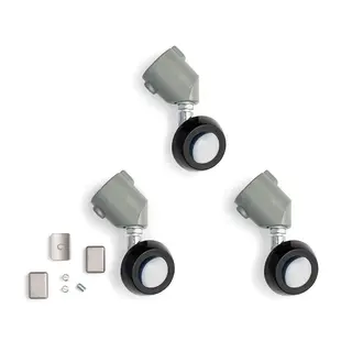 Manfrotto 018 Caster Set 3stk  (22mm) Hjulsett til Lysstaiv med &#248;22mm ben