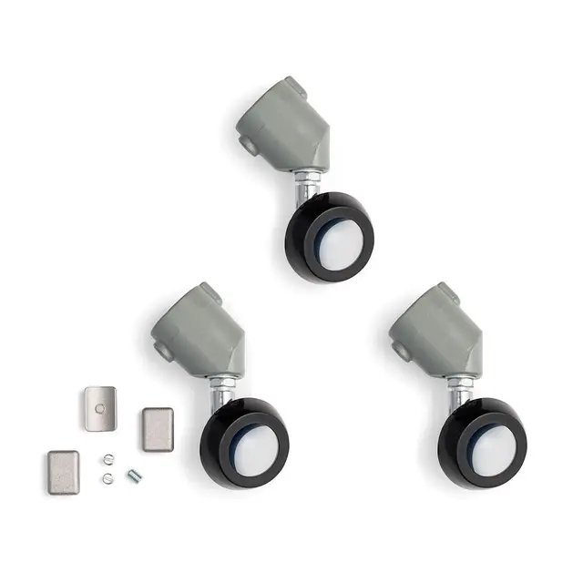 Manfrotto 018 Caster Set 3stk  (22mm) Hjulsett til Lysstaiv med ø22mm ben 