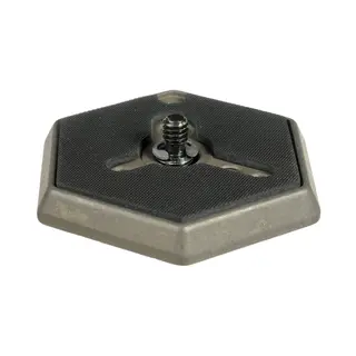 Manfrotto Kameraplate 030-14 Hexagonal Sekskantet Festeplate 1/4&quot; gjenger