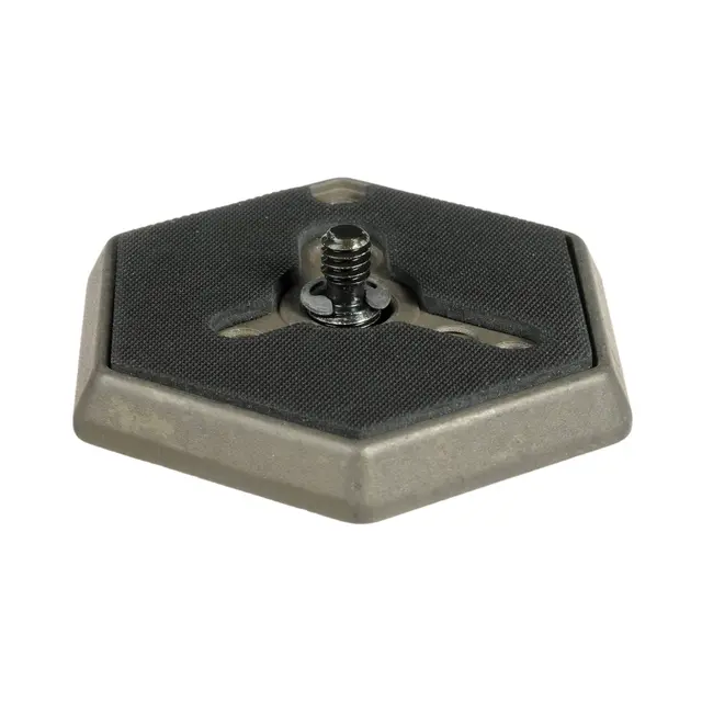 Manfrotto Kameraplate 030-14 Hexagonal Sekskantet Festeplate 1/4" gjenger 
