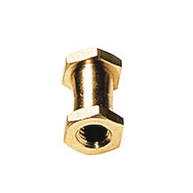 Manfrotto 066 Double Female Stud Adapter For Super Clamp 1/4 og 3/8 gjenger 