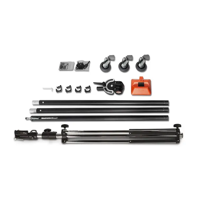 Manfrotto 085B Light Boom Stand 35 Kraftig boom stativ m/hjul 2,5m boom 