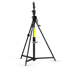 Manfrotto 087NWB Wind-up Lysstativ med sveiv. Max 3,7 m/30 kg