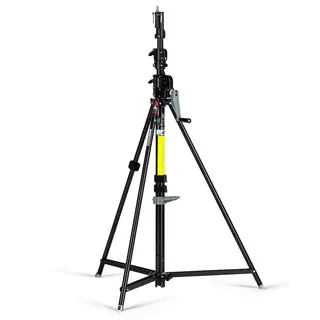 Manfrotto 087NWB Wind-up Lysstativ med sveiv. Max 3,7 m/30 kg