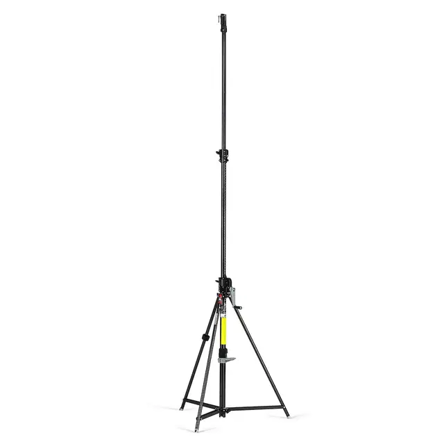 Manfrotto 087NWB Wind-up Lysstativ med sveiv. Max 3,7 m/30 kg 