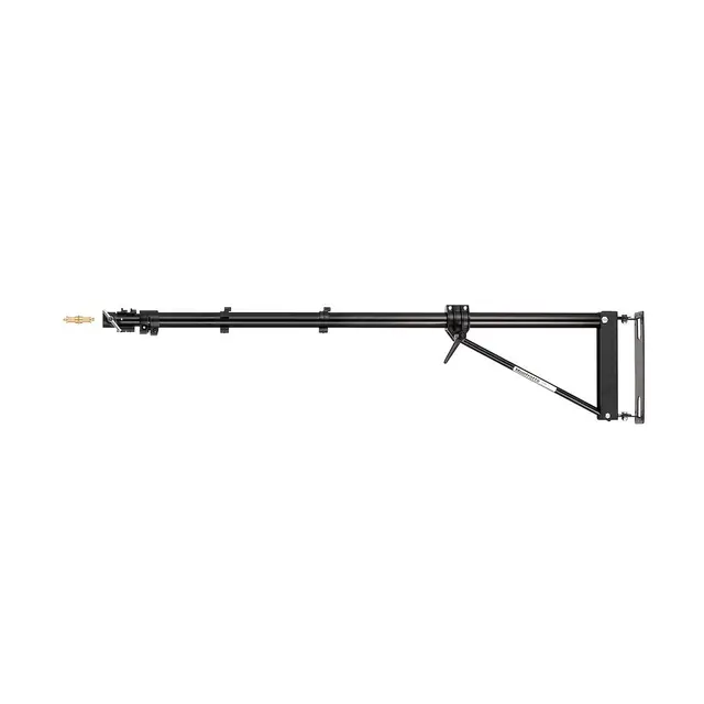 Manfrotto 098B Wall Boom Black Veggmontert bom arm 120-210cm 