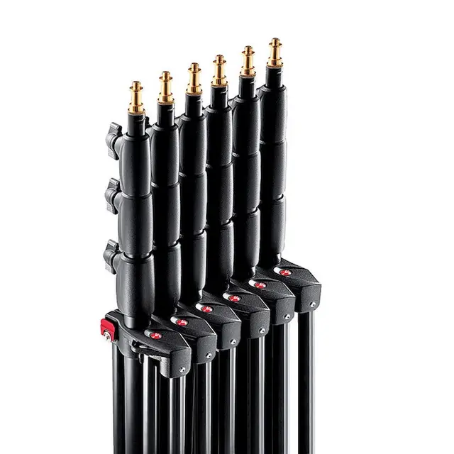 Manfrotto 1004BAC Master Stand Lysstativ 124cm - 366cm maks vekt 9kg 