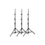 Manfrotto 1051BAC-3 pakk Lysstativ 3 Pakk 75cm - 210cm maks vekt 4kg