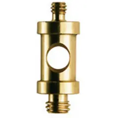 Manfrotto Adapter 118 Spigot 1/4&quot; + 3/8&quot; gjenger Han