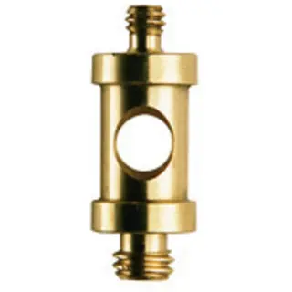 Manfrotto Adapter 118 Spigot 1/4&quot; + 3/8&quot; gjenger Han