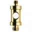Manfrotto Adapter 118 Spigot 1/4&quot; + 3/8&quot; gjenger Han