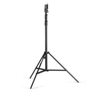 Manfrotto 126BSUAC Combo Junior Stand Lysstativ, luftdempet. Leveling leg