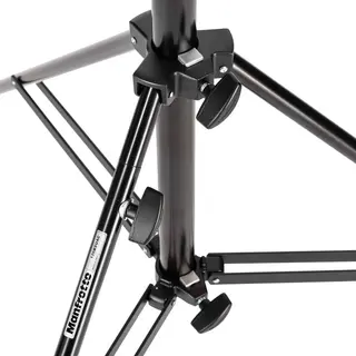 Manfrotto 126BSUAC Combo Junior Stand Lysstativ, luftdempet. Leveling leg