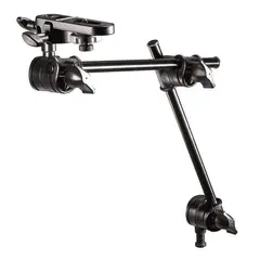 Manfrotto 196B-2 Single Articulated Arm Leddet tilbeh&#248;rsarm m/kameraplattform