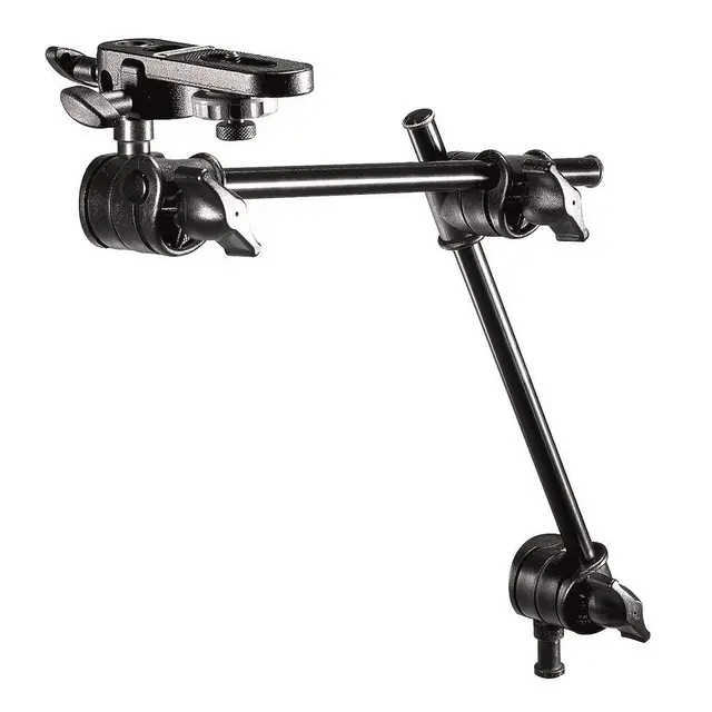 Manfrotto 196B-2 Single Articulated Arm Leddet tilbehørsarm m/kameraplattform 