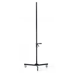 Manfrotto 231B Alu Column Stand Sort Lysstativ med hjul. 2,5m s&#248;ylestativ